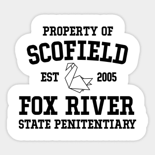 Scofield Sticker